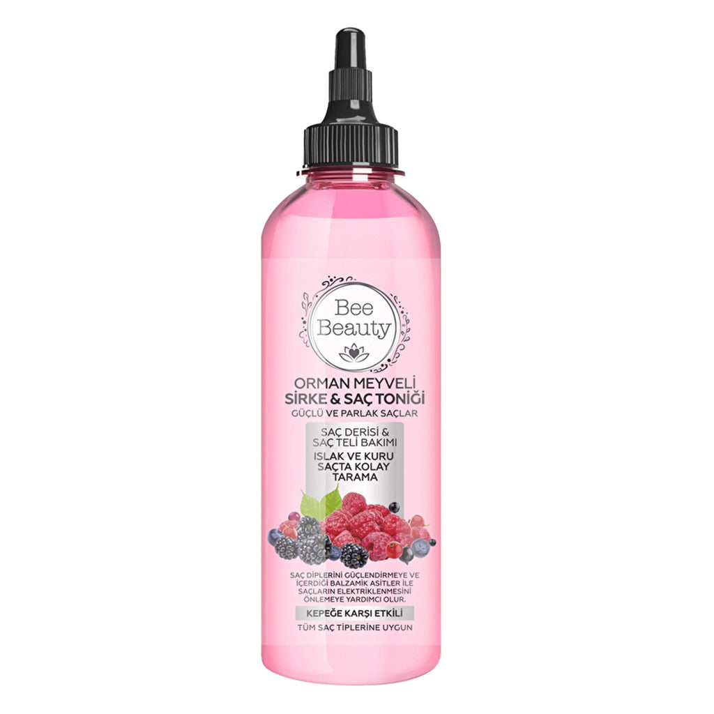 Lotion Capillaire et vinaigre de fruits des bois Bee beauty 400 ml