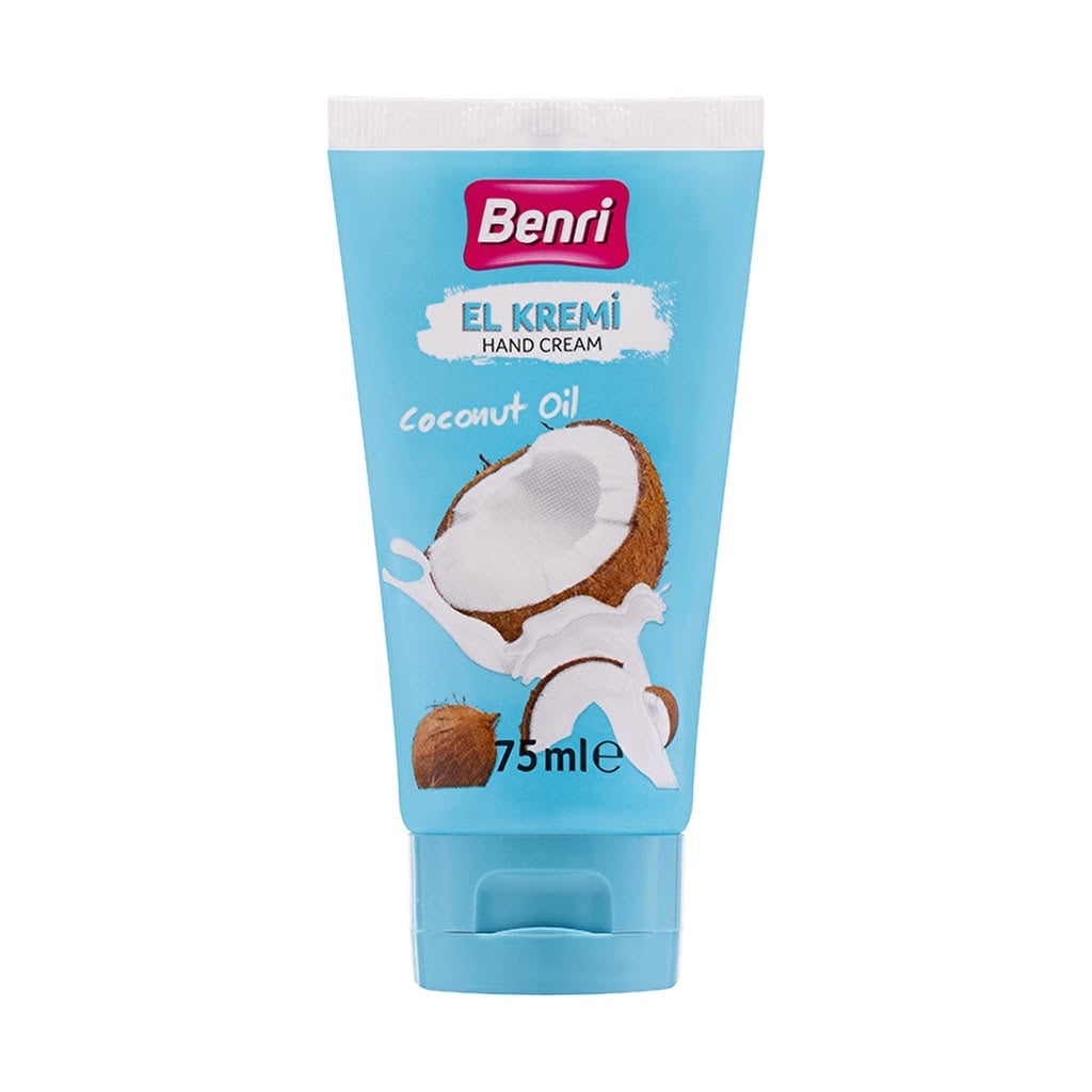Crème pour les mains a l’huile de coco benri 75 ml