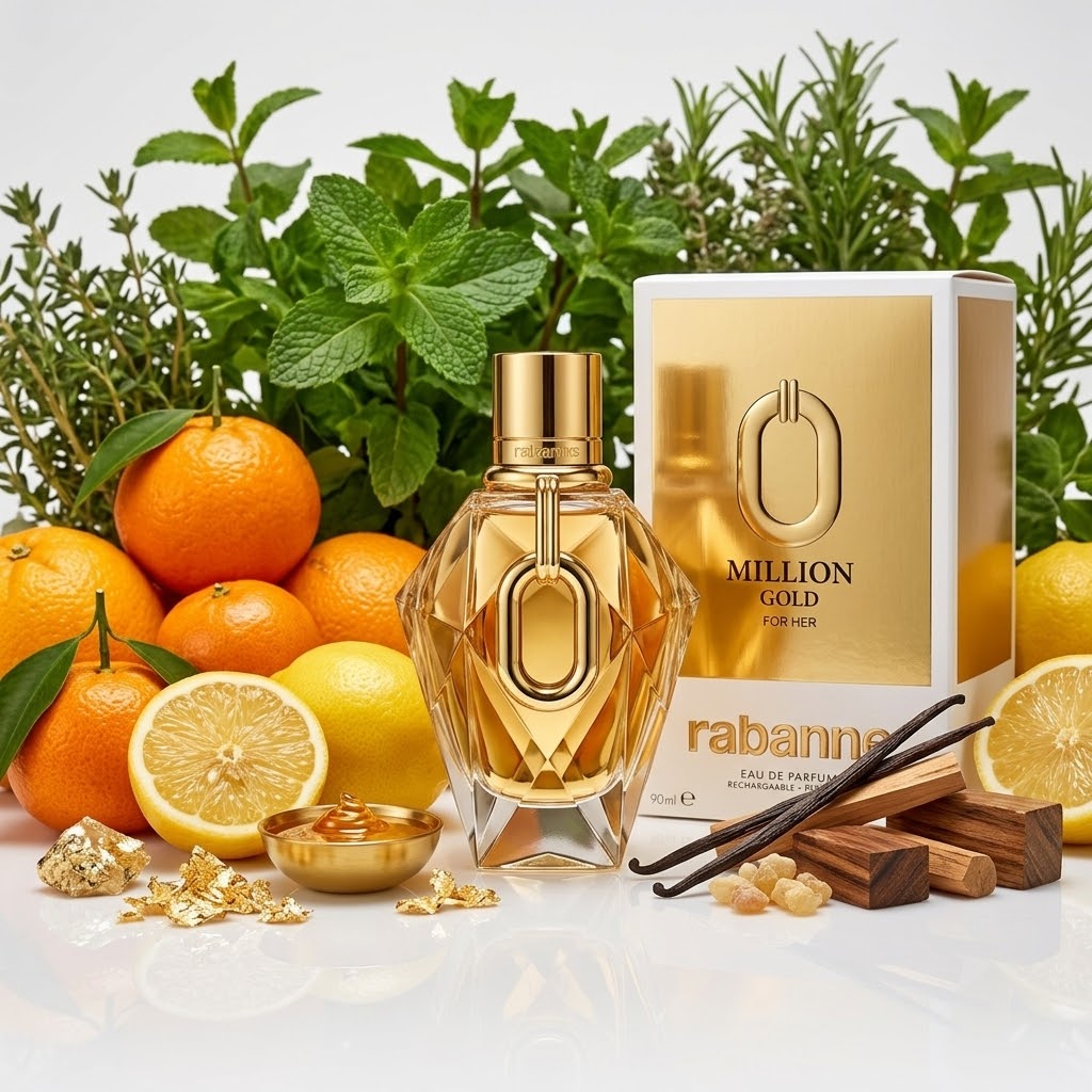 Rabbane Million Gold For her edp 90ml
