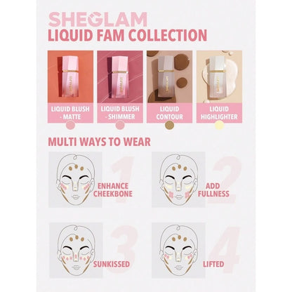 Sheglam Color Bloom Blush 006 petal talk