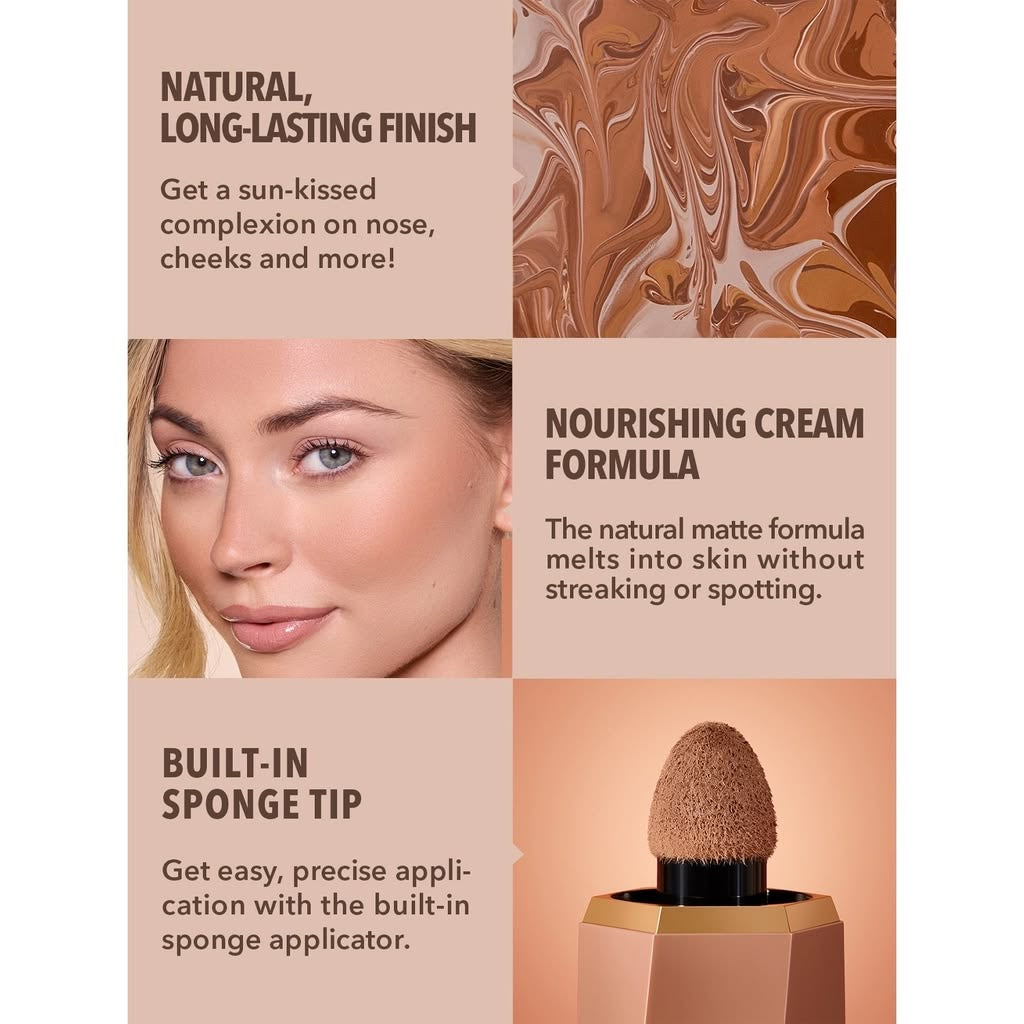 Sheglam Sun beam Matte Liquide Bronzer Blush 12 terracotta