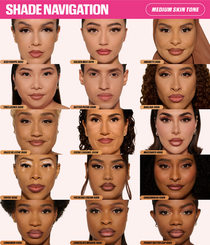 Fond de tente Airbrush naturel Easy blur avec niacinamide (milkshak100b)