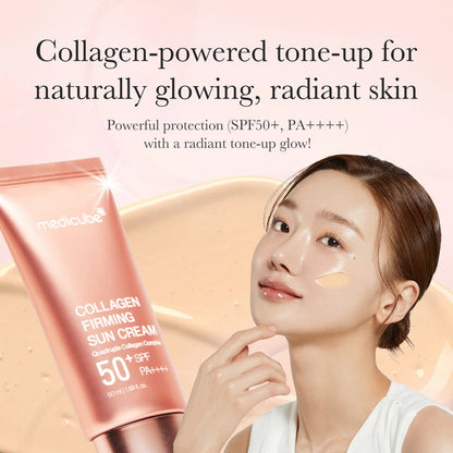 MEDICUBE COLLAGEN FIRMING SUN CREAM SPF 50 + 50ML