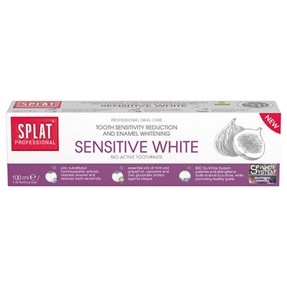 Dentifrice Splat Proffessional Sensitive White Pour dents Sensibles 100 ml