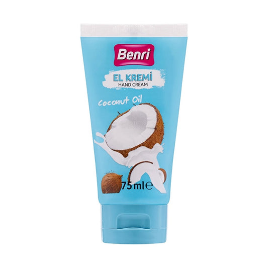 Crème pour les mains a l’huile de coco benri 75 ml