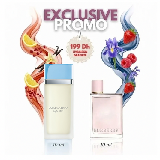 Pack Burburry her+Light blue 20ML