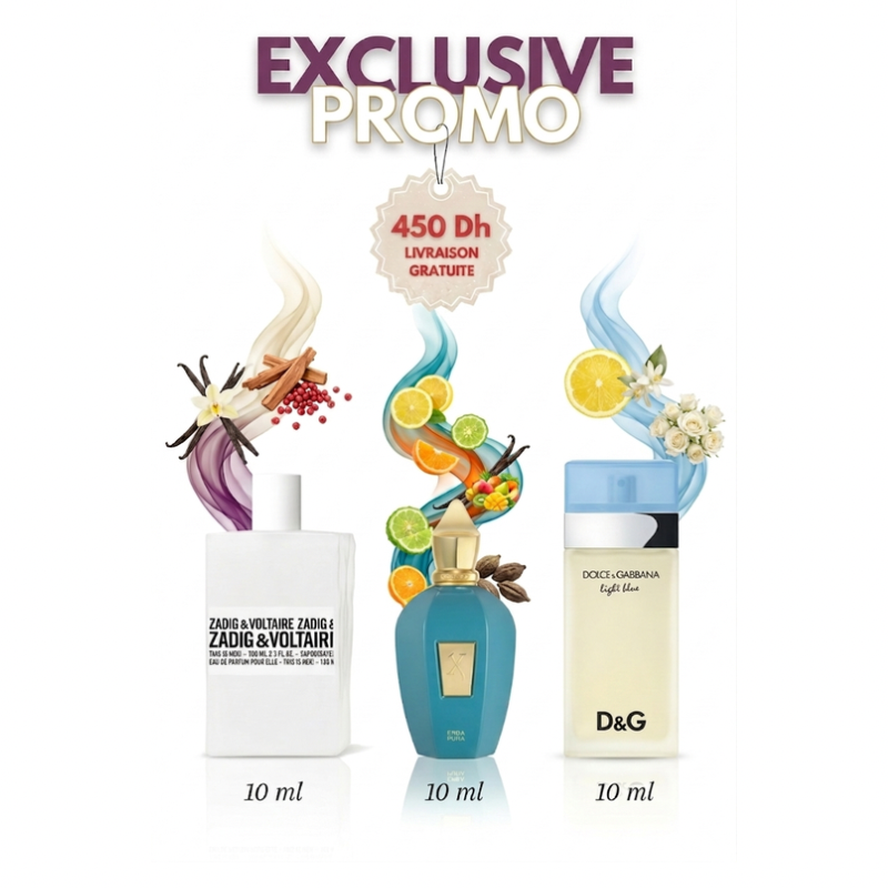 Pack ZadiG+Erba Pura+Light Blue