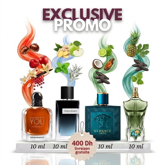 Pack Intesely+YSL+Versace Eros+Jpg Le beau